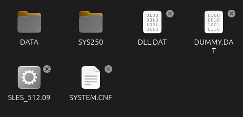 Root directory of an extracted ISO